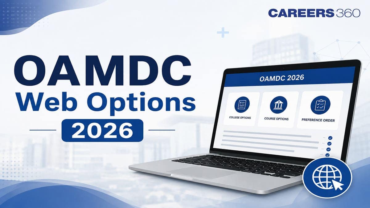 AP OAMDC 2026 Web Options (Today) : Check Option Entry Link